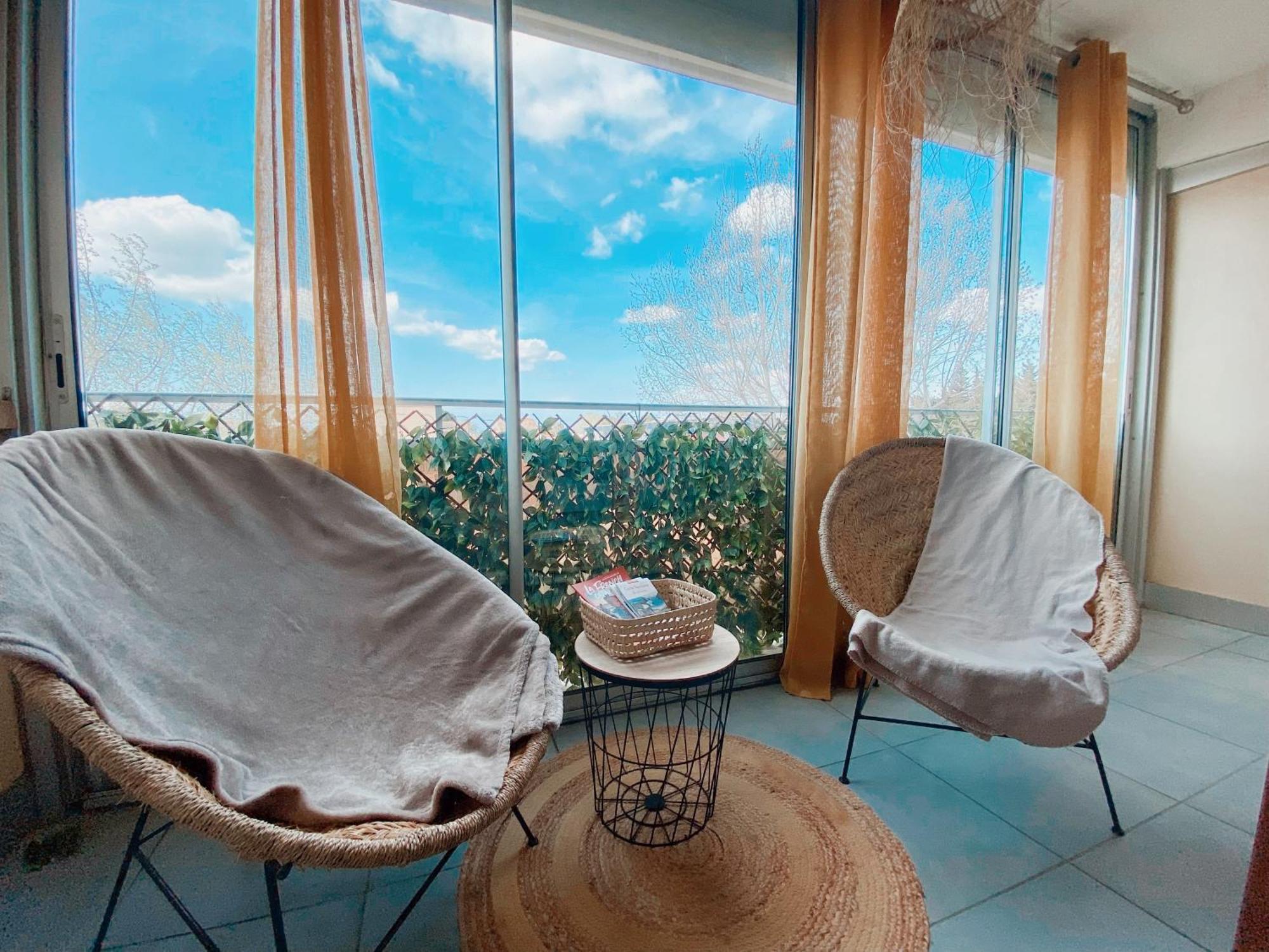 Appartement Coup De Coeur Avec Parking Et Piscine - 131 Кане Екстериор снимка